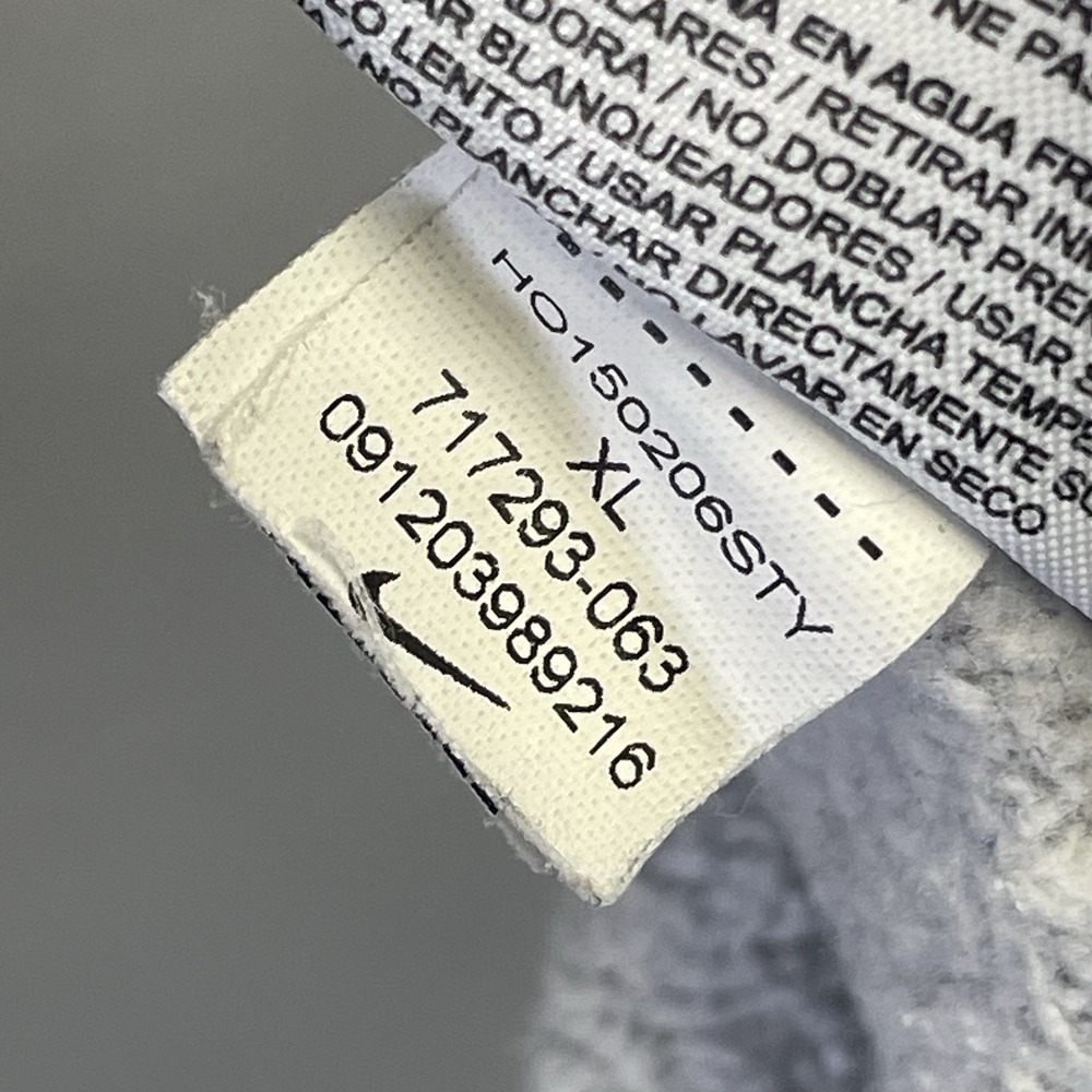 Nike Sweatpants Men XL Gray 717293 Relaxed Fleece Tapered Cuffed Joggers - Picture 5 of 7